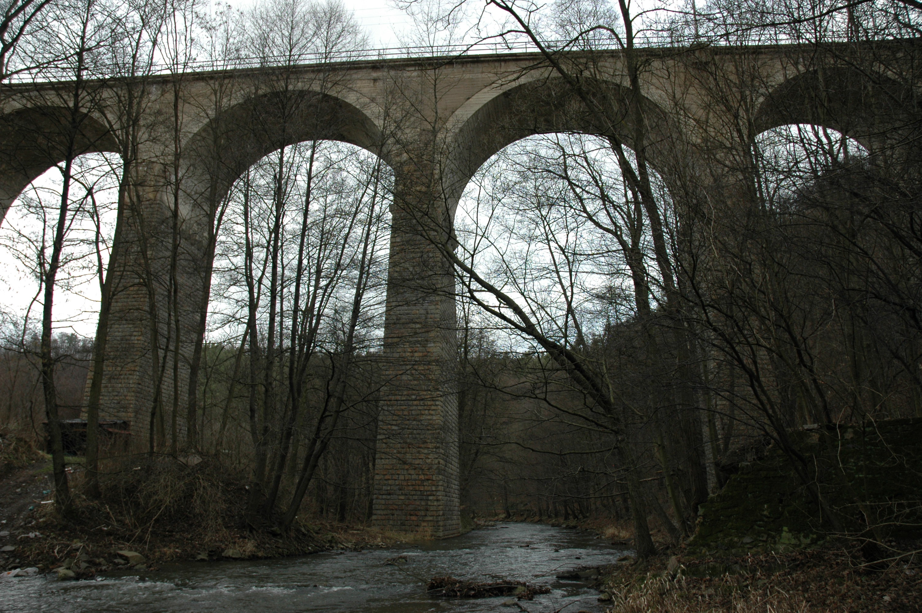 Obrázek viaduktu Mezihoří